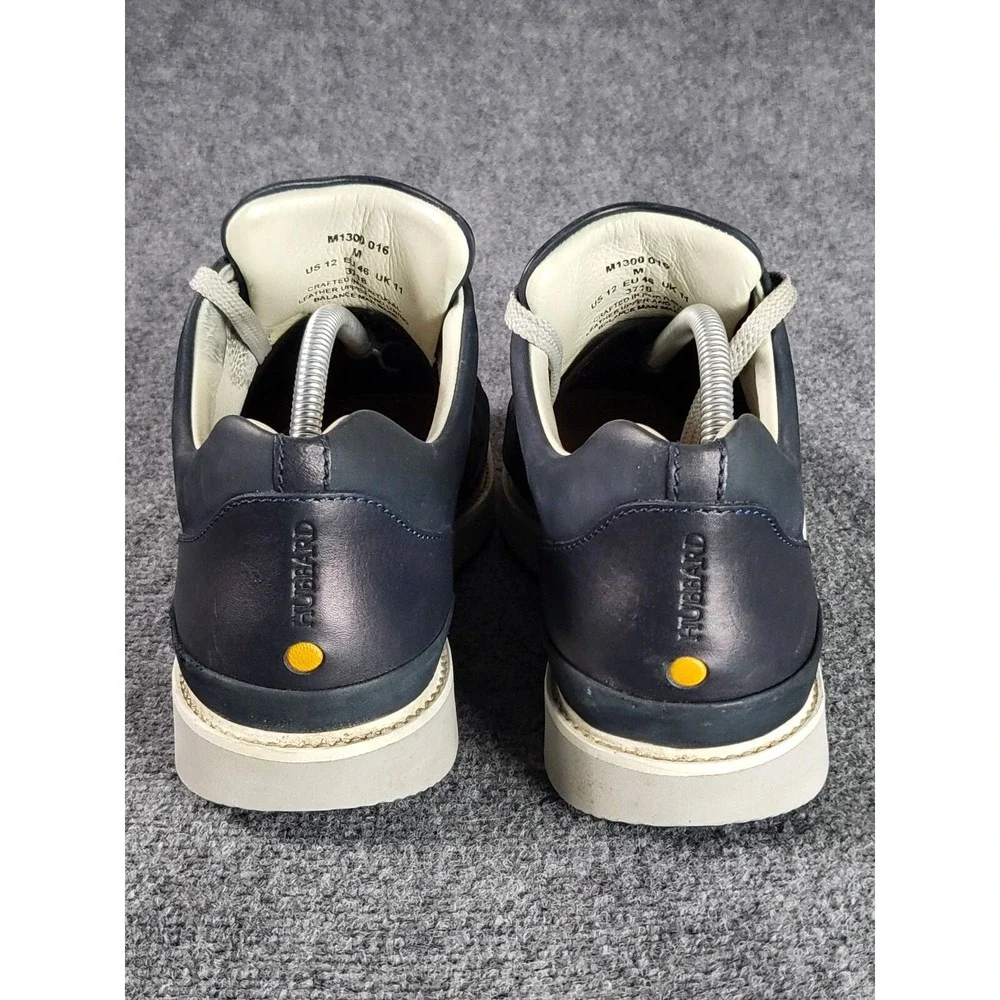 Samuel Hubbard Fast Sneakers Mens Sz 12 Navy Nubuck Leather Vibram Walking Shoes